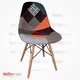 Eames Sandalye Patchwork - Kolsuz